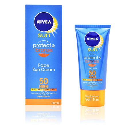 protect and bronze sun cream.